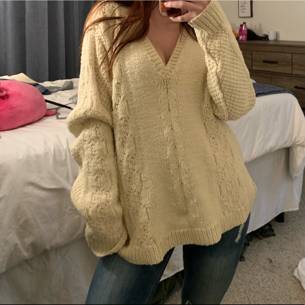 💓 Chunky Yellow Sweater